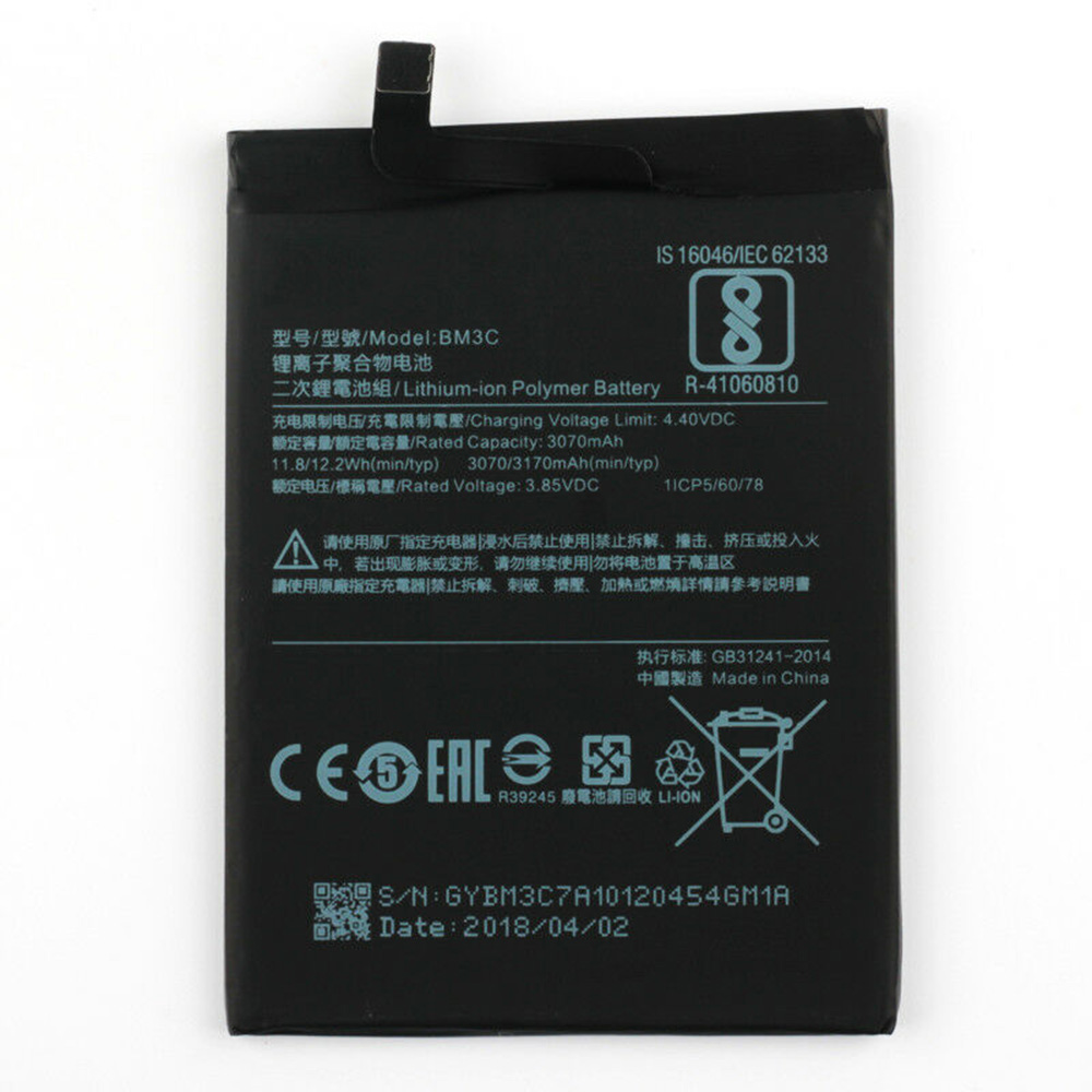 Batería para XIAOMI Mi-CC9-Pro/xiaomi-bm3c